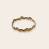 bronze leaf bangle