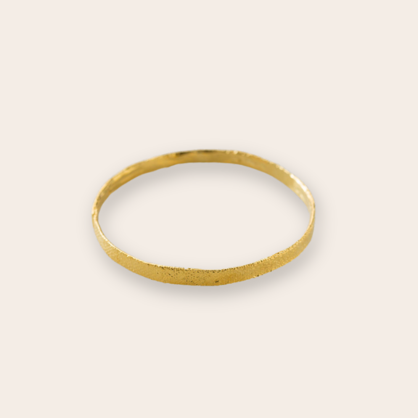 gold plate stacking bangle