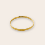 gold plate stacking bangle
