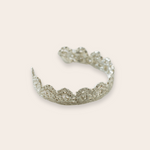 silver scalloped cuff