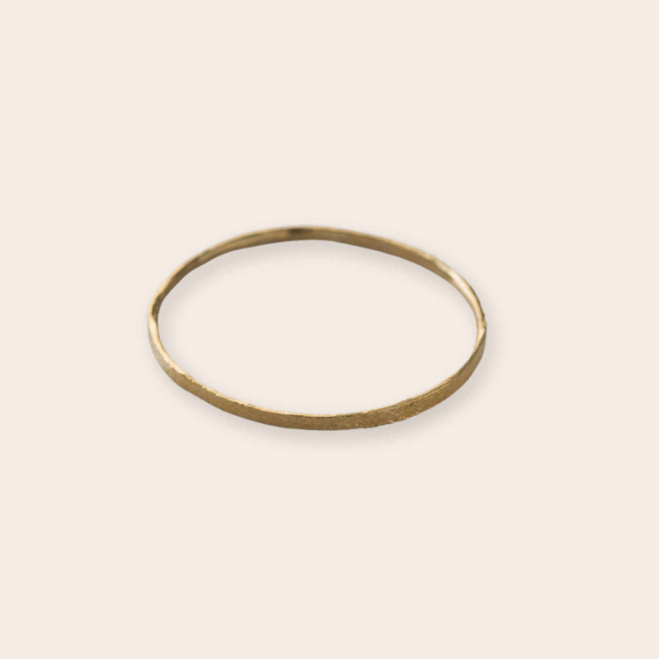 bronze thin stacking bangle