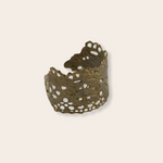 bronze coral cuff