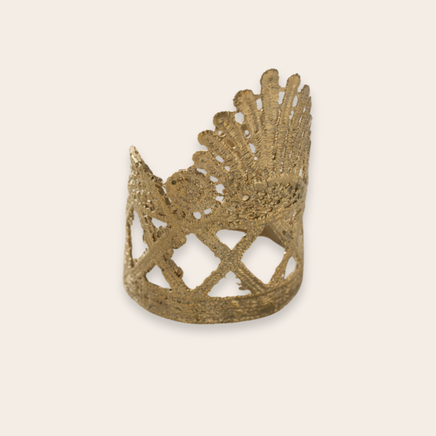 bronze crown cuff