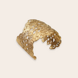 bronze lattice cuff