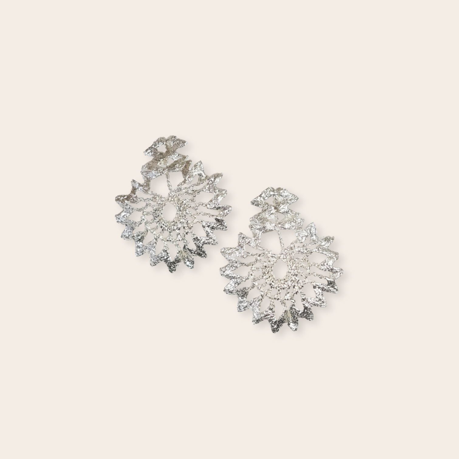Silver Drop Earring