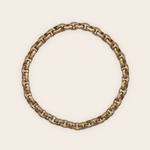 14k yellow gold chunky cable chain