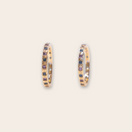 14k yg amethyst and sapphire stacker