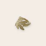 14K Yellow Gold Leaf Wrap Ring