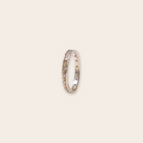 14k wg and diamond eternity band