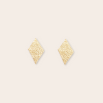 14K Yellow Gold Kite Studs