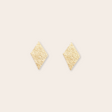 14K Yellow Gold Kite Studs