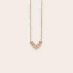 14K Yellow Gold Lace Necklace
