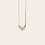 14K Yellow Gold Lace Necklace