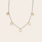 14k Yellow Gold Charm Necklace