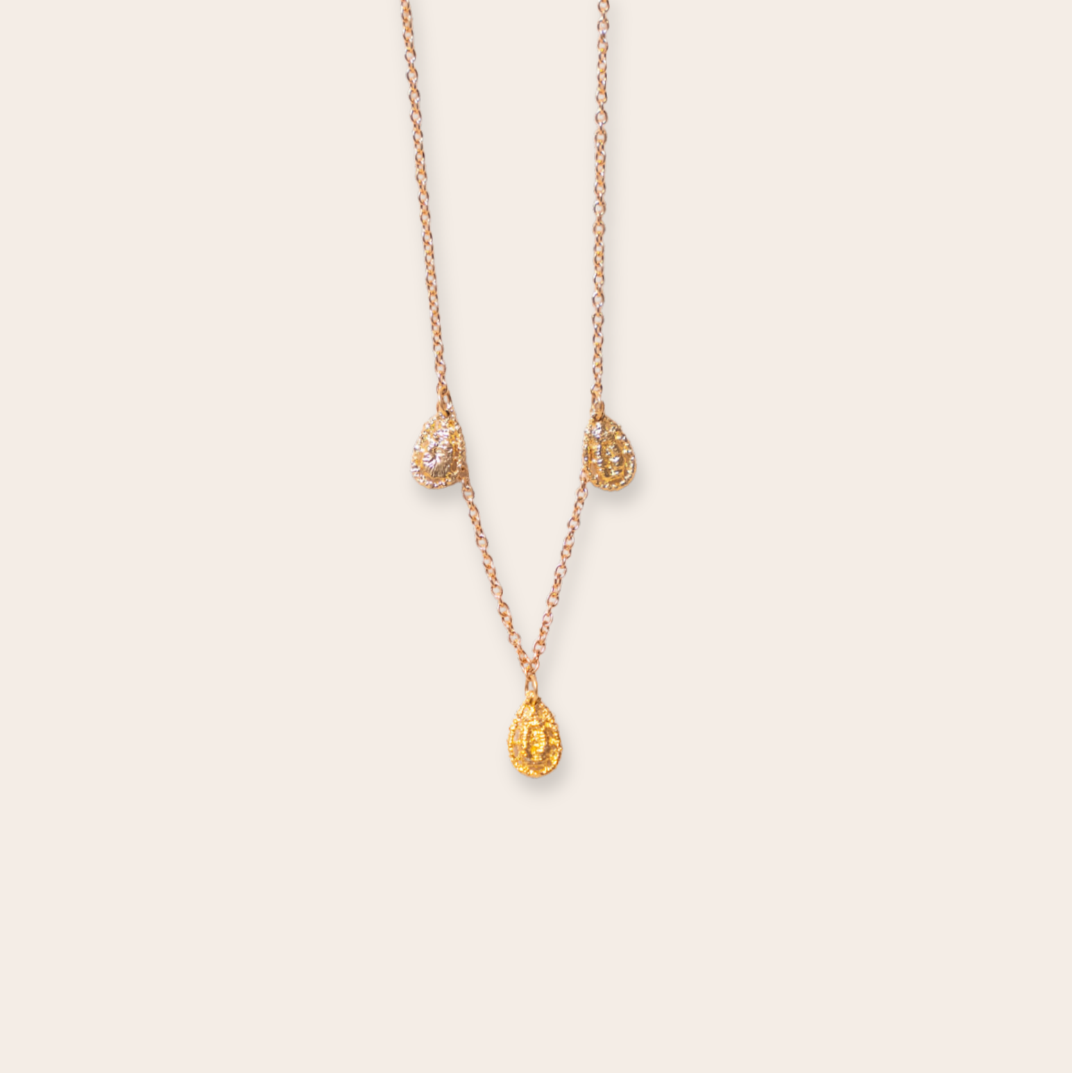 14K Yellow Gold Teardrop