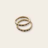 eternity band princess cut sapphires