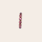 18K Yellow Gold Pink Garnet Estate Ring