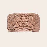 Bronze Floral Cuff