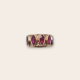 ruby bezel set cigar