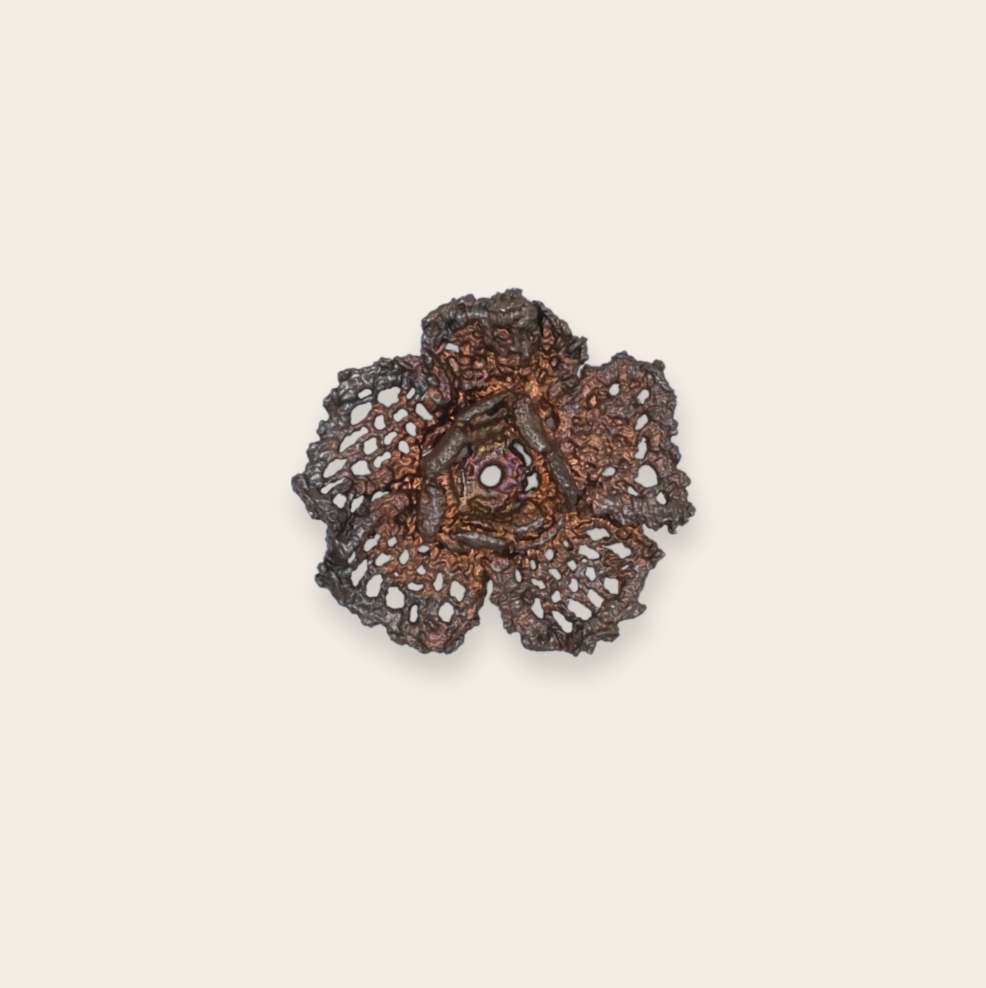 crochet brooch