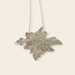 
SILVER AMARYLIS NECKLACE