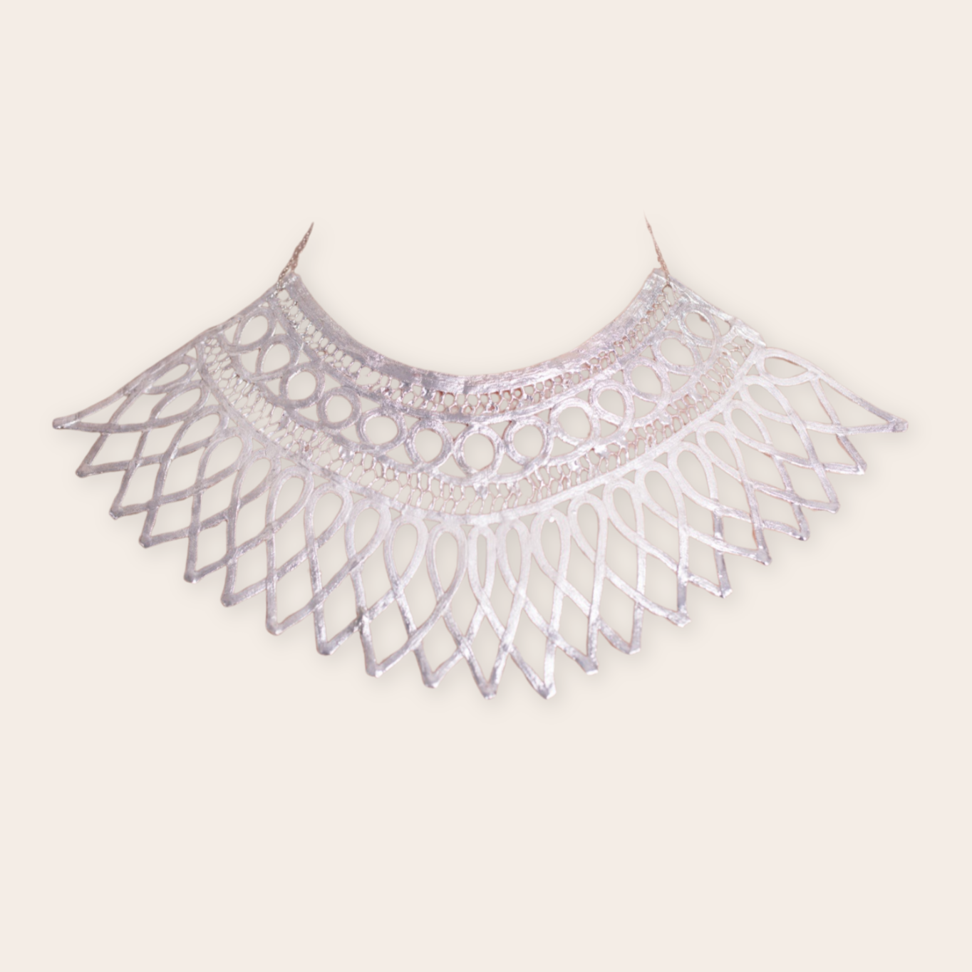 Silver Statement Collar
