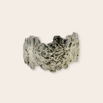 silver floral cuff -900