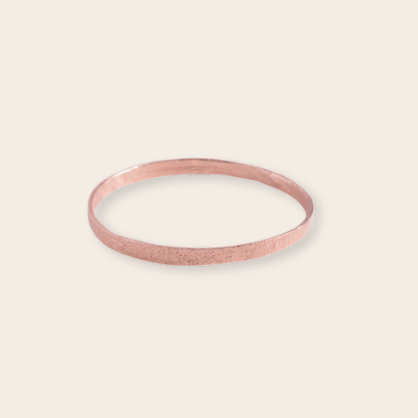 rose gold stacker bangle