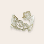silver organic cuff