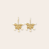 14K Yellow Gold with Pearls