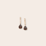 14K Rose Gold Rose Cut Brown Diamond