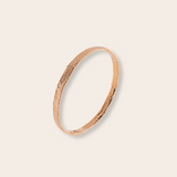 Bronze Canvas Stacking Bangle