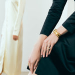 18k YK Victorian Bangle