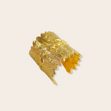 Gold Plate Statement Cuff
