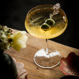 Silver Flower Cocktail Pick