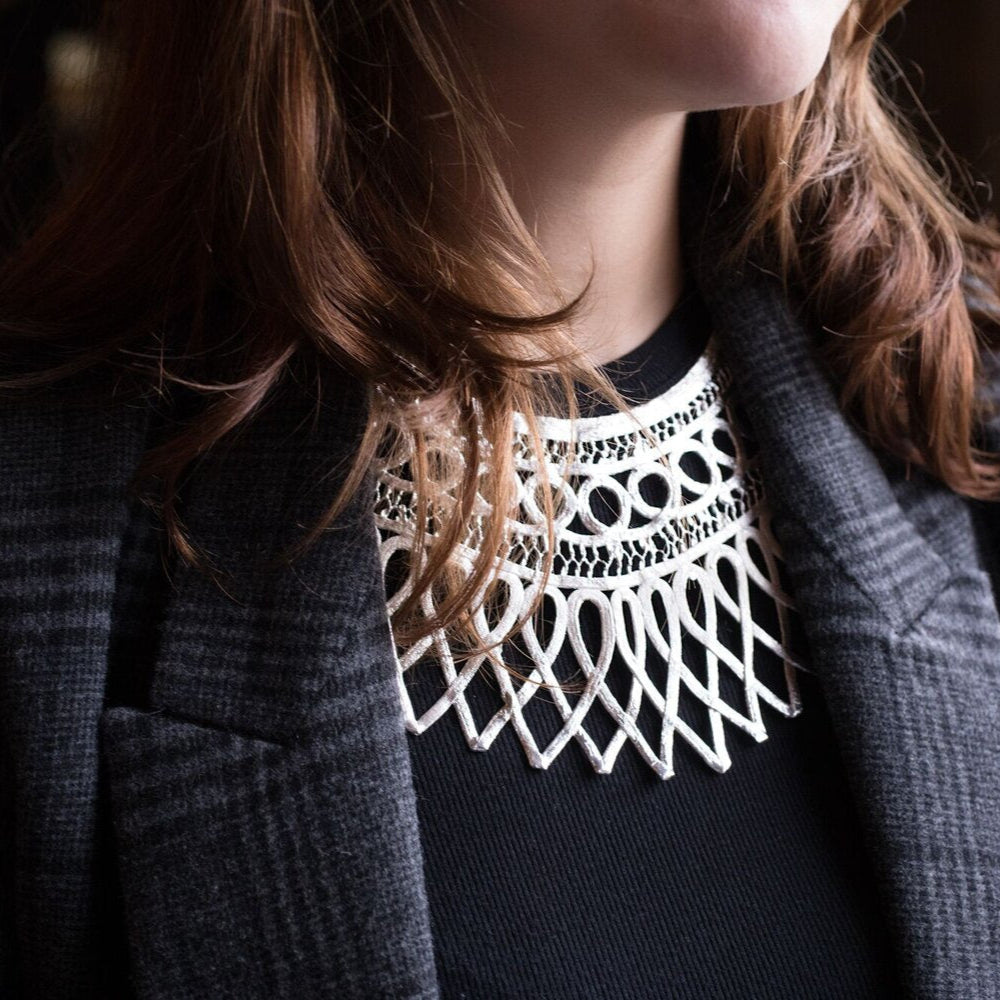 Silver Statement Collar