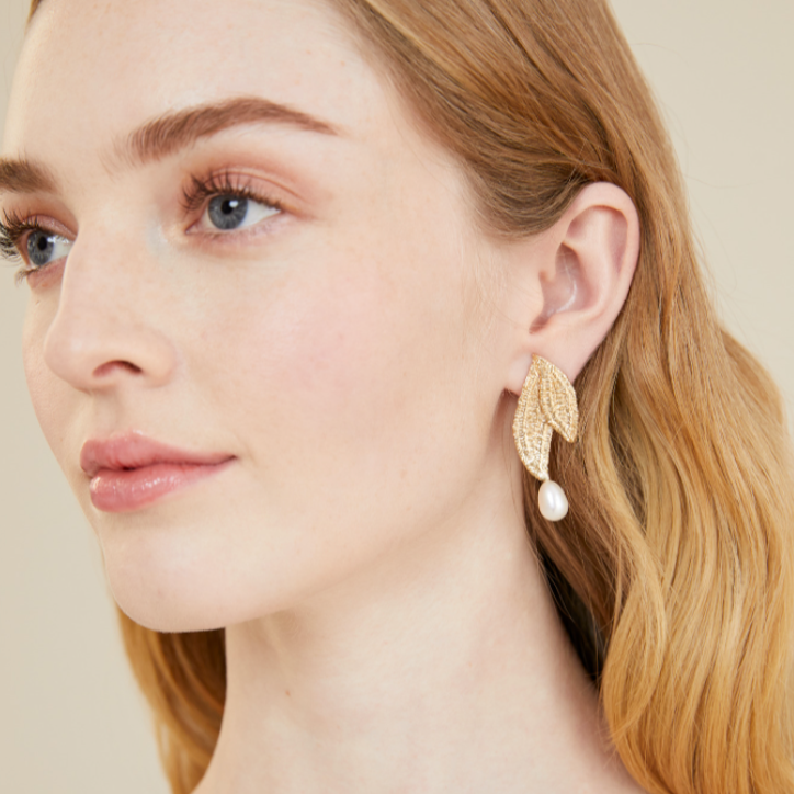14k YG Ludlow Earring