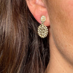14k YG Foerster Earring