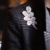 Silver Branch Brooch