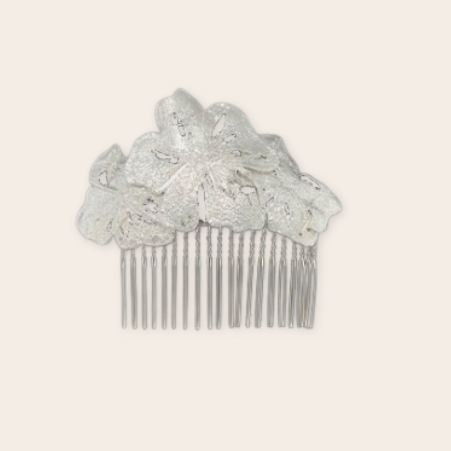 silver buchanan hair piece