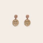 bronze foerster earring