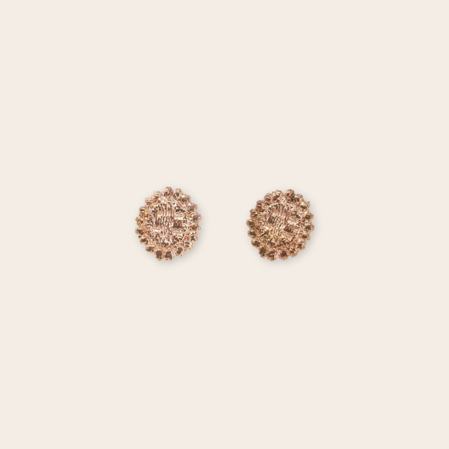 bronze palmer earring