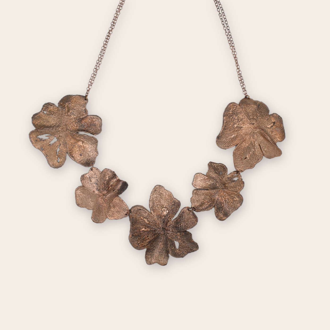 bronze nottingham necklace