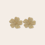 14k yg laurel earring