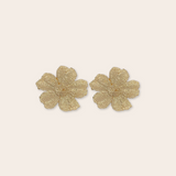 14k yg laurel earring