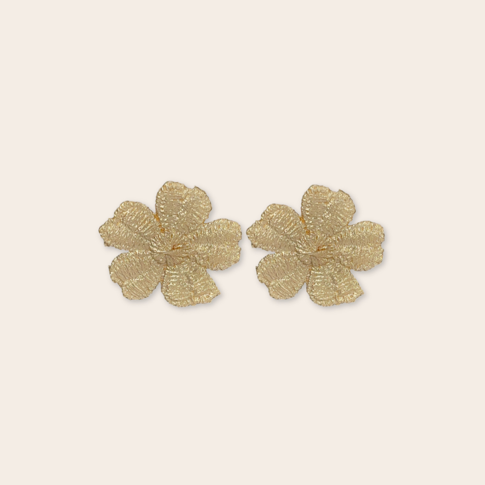 14k yg laurel earring