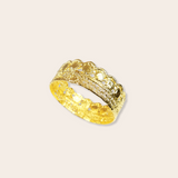 Gold Plate Bangle - Medium