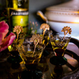 Bronze Fan Cocktail Pick