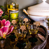 Bronze Fan Cocktail Pick