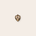 18 Ct Medium Starset Diamond Heart Locket